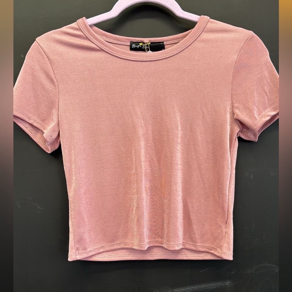 Shimmer Pink Top